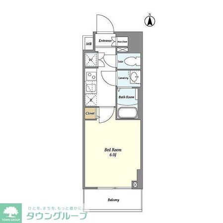 KDXレジデンス川崎の物件間取画像